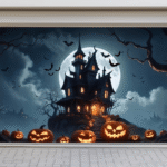 Halloween Garage Door Cover Ideas