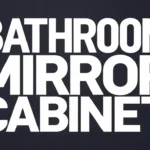 Bathroom mirror cabinet