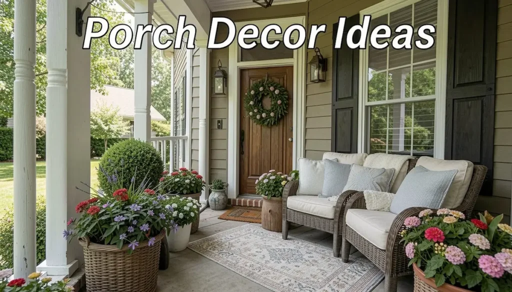 Porch Decor Ideas Porch Decor Ideas